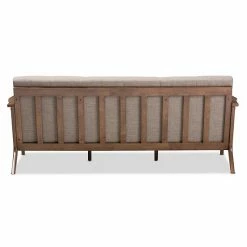 Baxton Studio Bianca Gray Mid-Century Modern Sofa -Baxton Studio Sales unnamed file 4005