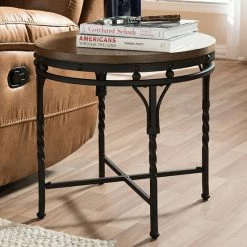 Baxton Studio Austin Industrial End Table