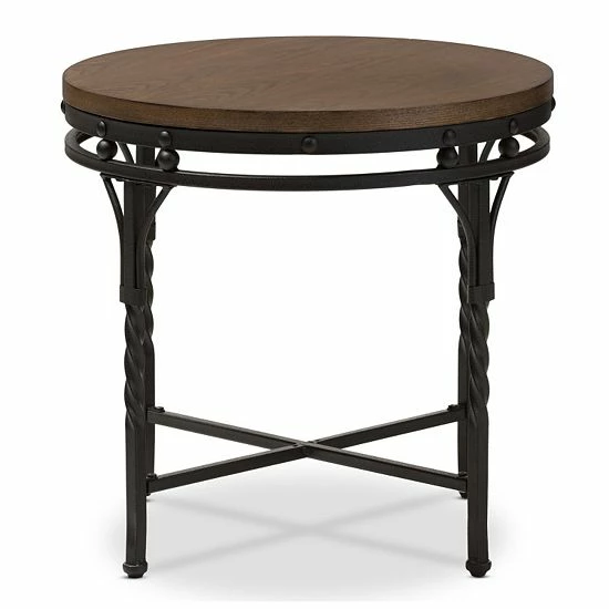 Baxton Studio Austin Industrial End Table 2 Baxton Studio Austin Industrial End Table - Image 2