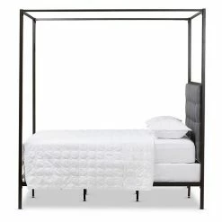 Baxton Studio Eleanor Canopy Queen Bed 9 Baxton Studio Eleanor Canopy Queen Bed -Baxton Studio Sales unnamed file 4052
