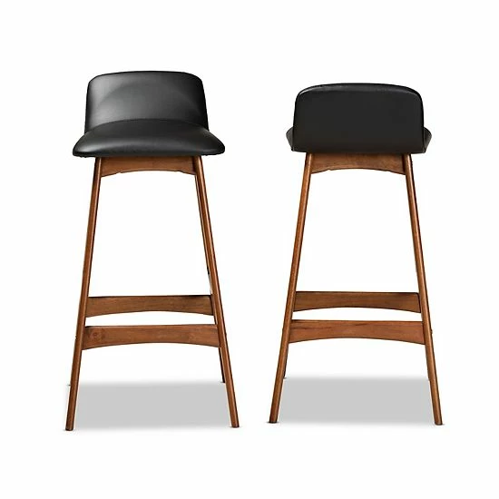 Baxton Studio Darrin Bar Stool 3 Baxton Studio Darrin Bar Stool - Image 3