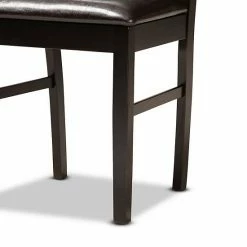 Baxton Studio Miya Dark Brown 5-Piece Dining Set 14 Baxton Studio Miya Dark Brown 5-Piece Dining Set -Baxton Studio Sales unnamed file 4082