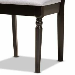 Baxton Studio Eliza Gray 5-Piece Dining Set -Baxton Studio Sales unnamed file 4090