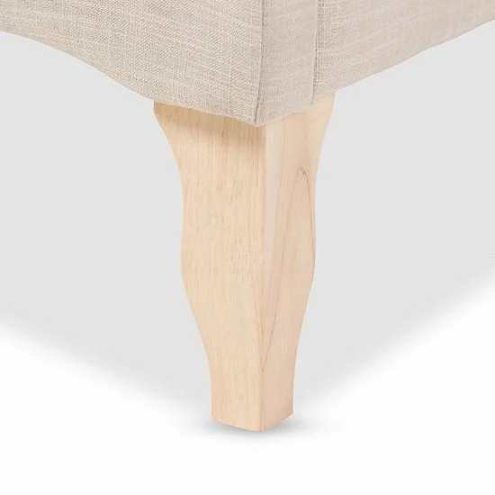 Baxton Studio Fannie French Classic Modern Platform Bed Dark Gray 5 Baxton Studio Fannie French Classic Modern Platform Bed Dark Gray - Image 5