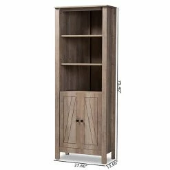 Baxton Studio Derek Bookcase 15 Baxton Studio Derek Bookcase -Baxton Studio Sales unnamed file 4163