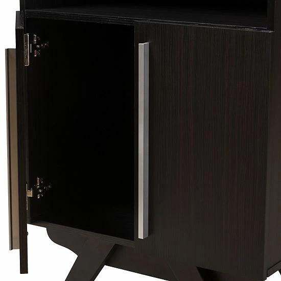 Baxton Studio Mid-Century Bookcase Medium Brown Baxton Studio Mid-Century Bookcase Medium Brown -Baxton Studio Sales unnamed file 4185