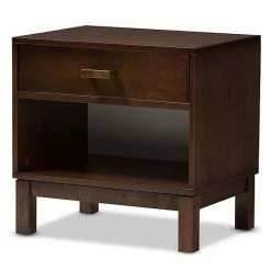 Baxton Studio Modern Nightstand Medium Brown -Baxton Studio Sales unnamed file 4223