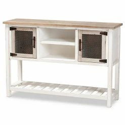 Baxton Studio Deacon Buffet Console Table