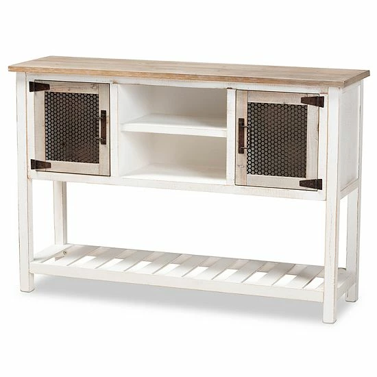 Baxton Studio Deacon Buffet Console Table 1 Baxton Studio Deacon Buffet Console Table
