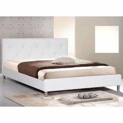 Baxton Studio Barbara Bed - Queen White