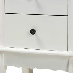 Baxton Studio Sophia White Nightstand 11 Baxton Studio Sophia White Nightstand -Baxton Studio Sales unnamed file 4327