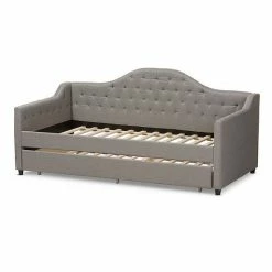 Baxton Studio Perry Modern Daybed & Trundle Light Beige -Baxton Studio Sales unnamed file 4371