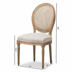 Baxton Studio Adelia French Country Dining Chair -Baxton Studio Sales unnamed file 4415