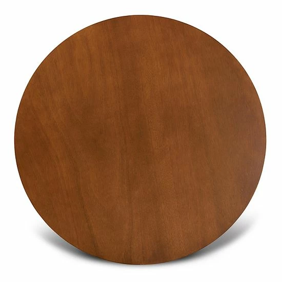 Baxton Studio Irene Dining Table Dark Brown 4 Baxton Studio Irene Dining Table Dark Brown - Image 4