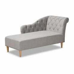 Baxton Studio Emeline Chaise Gray 5 Baxton Studio Emeline Chaise Gray -Baxton Studio Sales unnamed file 4462