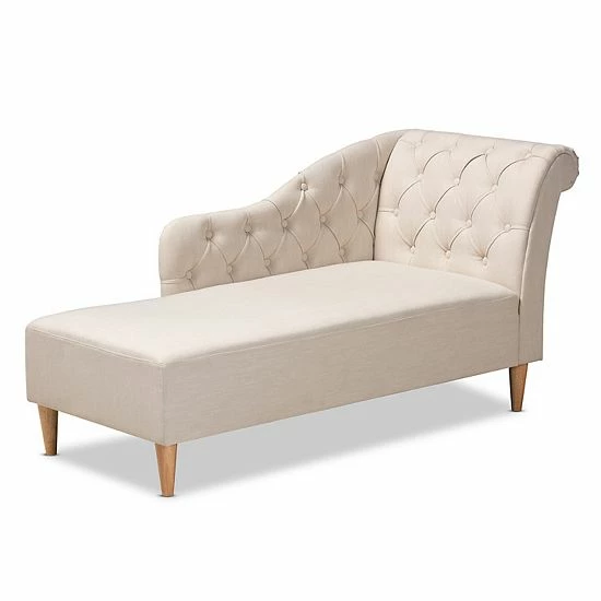 Baxton Studio Emeline Chaise Gray Baxton Studio Emeline Chaise Gray -Baxton Studio Sales unnamed file 4463