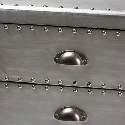 Baxton Studio Davet Silver Storage Cabinet 9 Baxton Studio Davet Silver Storage Cabinet -Baxton Studio Sales unnamed file 4467