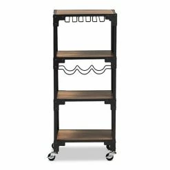 Baxton Studio Victor Wine Cart -Baxton Studio Sales unnamed file 4510