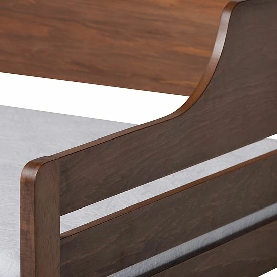 Baxton Studio Jameson Expandable Daybed Walnut 3 Baxton Studio Jameson Expandable Daybed Walnut - Image 3