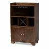 Baxton Studio Carrie Wine Storage Cabinet