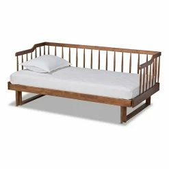 Baxton Studio Muriel Expandable Daybed Walnut -Baxton Studio Sales unnamed file 4580