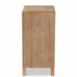 Baxton Studio Clement 1-Drawer Nightstand Table -Baxton Studio Sales unnamed file 4587
