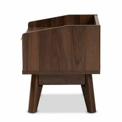 Baxton Studio Lena Medium Brown Nightstand 10 Baxton Studio Lena Medium Brown Nightstand -Baxton Studio Sales unnamed file 4609
