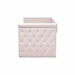 Baxton Studio Amaya Daybed & Trundle Pink 17 Baxton Studio Amaya Daybed & Trundle Pink -Baxton Studio Sales unnamed file 4625