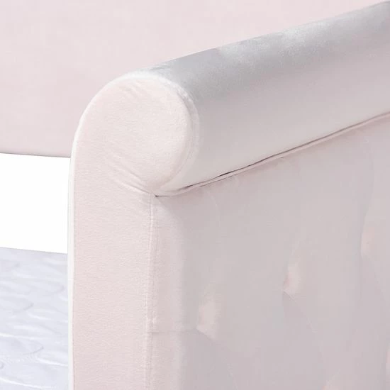 Baxton Studio Amaya Daybed & Trundle Pink 8 Baxton Studio Amaya Daybed & Trundle Pink - Image 8