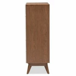 Baxton Studio Calypso Mid-Century 5-Drawer Dresser -Baxton Studio Sales unnamed file 4651