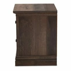Baxton Studio Nolan 2-Drawer Nightstand Table 4 Baxton Studio Nolan 2-Drawer Nightstand Table -Baxton Studio Sales unnamed file 4727