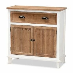 Baxton Studio Glynn Storage Cabinet