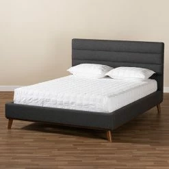 Baxton Studio Erlend Queen Bed Charcoal 12 Baxton Studio Erlend Queen Bed Charcoal -Baxton Studio Sales unnamed file 4753