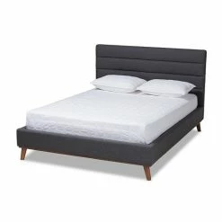 Baxton Studio Erlend Queen Bed Charcoal 15 Baxton Studio Erlend Queen Bed Charcoal -Baxton Studio Sales unnamed file 4756