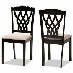 Baxton Studio Delilah Dining Chair 2-piece Set Gray Dark Brown 16 Baxton Studio Delilah Dining Chair 2-piece Set Gray Dark Brown -Baxton Studio Sales unnamed file 476