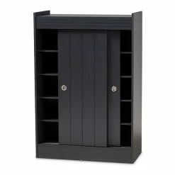 Baxton Studio Leone Shoe Cabinet 14 Baxton Studio Leone Shoe Cabinet -Baxton Studio Sales unnamed file 4763