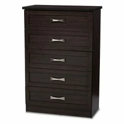 Baxton Studio Colburn 5-Drawer Tallboy Dresser 5 Baxton Studio Colburn 5-Drawer Tallboy Dresser -Baxton Studio Sales unnamed file 4800