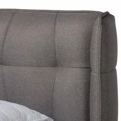 Baxton Studio Gretchen Queen Bed Gray Walnut Brown 10 Baxton Studio Gretchen Queen Bed Gray Walnut Brown -Baxton Studio Sales unnamed file 4826