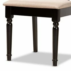 Baxton Studio Anise Gray 5-Piece Dining Set Gray Dark Brown 16 Baxton Studio Anise Gray 5-Piece Dining Set Gray Dark Brown -Baxton Studio Sales unnamed file 4887