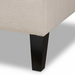 Baxton Studio Florent Chaise Beige Khaki 12 Baxton Studio Florent Chaise Beige Khaki -Baxton Studio Sales unnamed file 4955