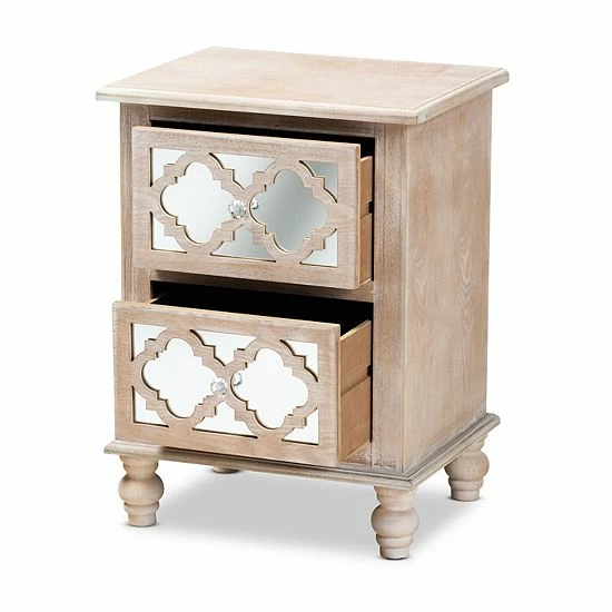 Baxton Studio Celia Nightstand Table 1 Baxton Studio Celia Nightstand Table