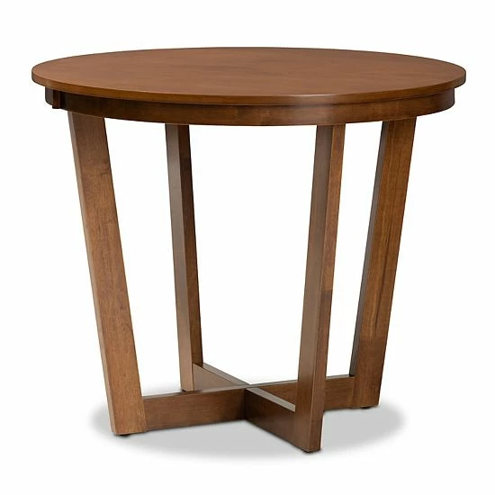 Baxton Studio Alicia Dining Table & Chair 5-piece Set 3 Baxton Studio Alicia Dining Table & Chair 5-piece Set - Image 3