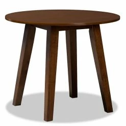 Baxton Studio Leon Dining Table & Chair 5-piece Set -Baxton Studio Sales unnamed file 5007