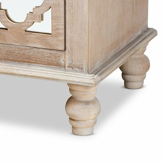 Baxton Studio Celia Nightstand Table 6 Baxton Studio Celia Nightstand Table - Image 6