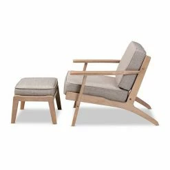 Baxton Studio Sigrid Arm Chair & Ottoman 2-piece Set Light Gray Oak 13 Baxton Studio Sigrid Arm Chair & Ottoman 2-piece Set Light Gray Oak -Baxton Studio Sales unnamed file 5040