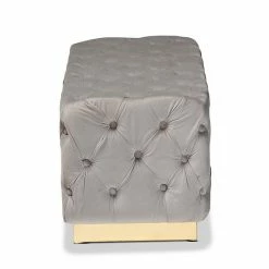 Baxton Studio Corrine Tufted Ottoman Navy Blue Gold 12 Baxton Studio Corrine Tufted Ottoman Navy Blue Gold -Baxton Studio Sales unnamed file 5077