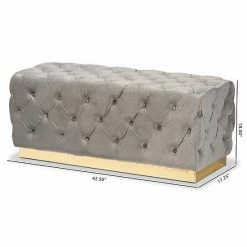 Baxton Studio Corrine Tufted Ottoman Navy Blue Gold 15 Baxton Studio Corrine Tufted Ottoman Navy Blue Gold -Baxton Studio Sales unnamed file 5080