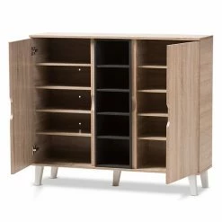 Baxton Studio Adelina 2-Door Shoe Cabinet 9 Baxton Studio Adelina 2-Door Shoe Cabinet -Baxton Studio Sales unnamed file 5150