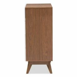 Baxton Studio Calypso Mid-Century 4-Drawer Dresser -Baxton Studio Sales unnamed file 5157