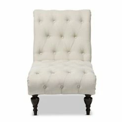 Baxton Studio Layla Mid-Century Modern Chaise Lounge Light Beige -Baxton Studio Sales unnamed file 5168